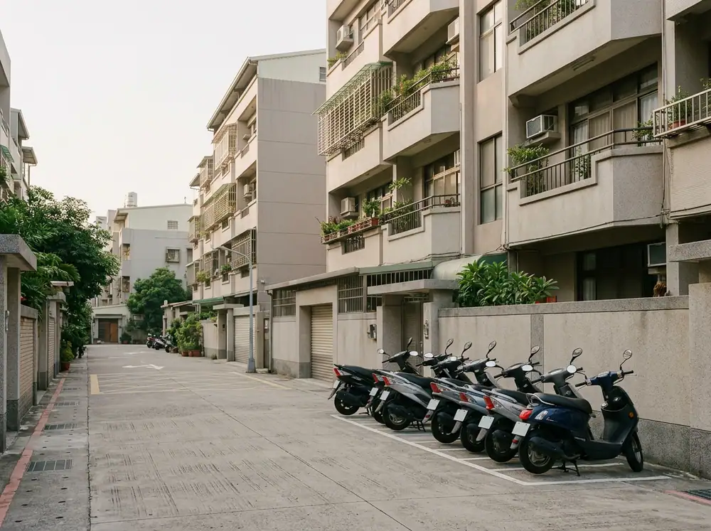 台中市街景示意